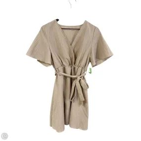 Dress Casual Short By Cmf In Tan, Size: M
