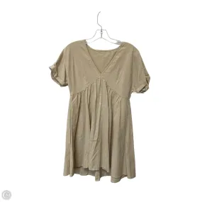 Dress Casual Short By Cmf In Tan, Size: S
