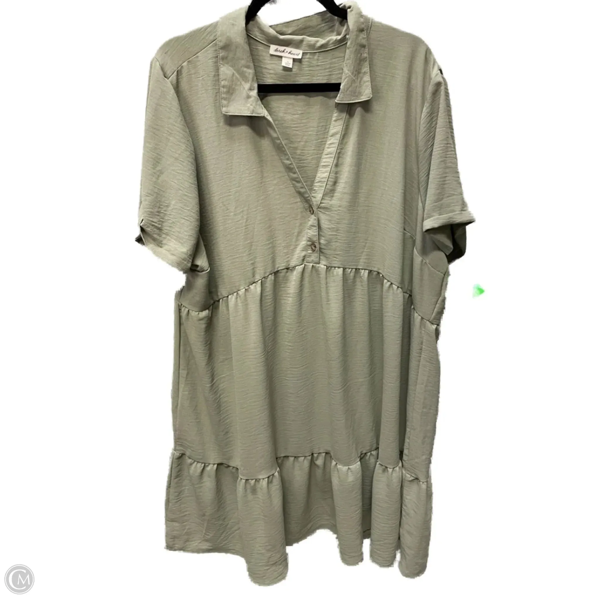 Dress Casual Short By Derek Heart In Green, Size: M