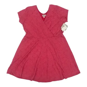 Dress Casual Short By Derek Heart In Pink, Size:2X