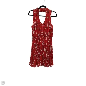 Dress Casual Short By Derek Heart In Red, Size: M