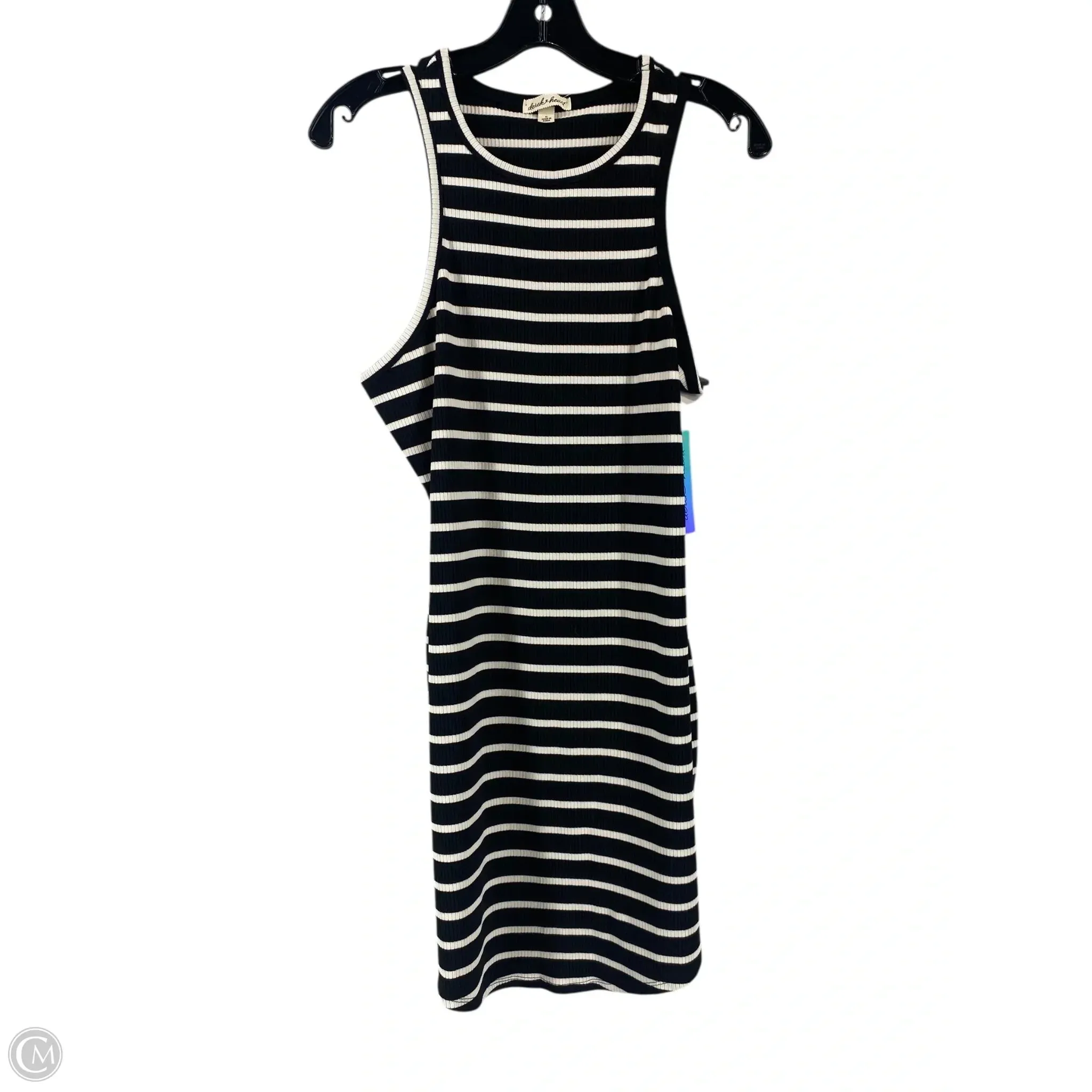 Dress Casual Short By Derek Heart In Striped Pattern, Size: Xl