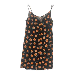 Dress Casual Short By Divided In Black & Orange, Size:8