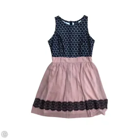 Dress Casual Short By En Focus In Black & Tan, Size: Mp
