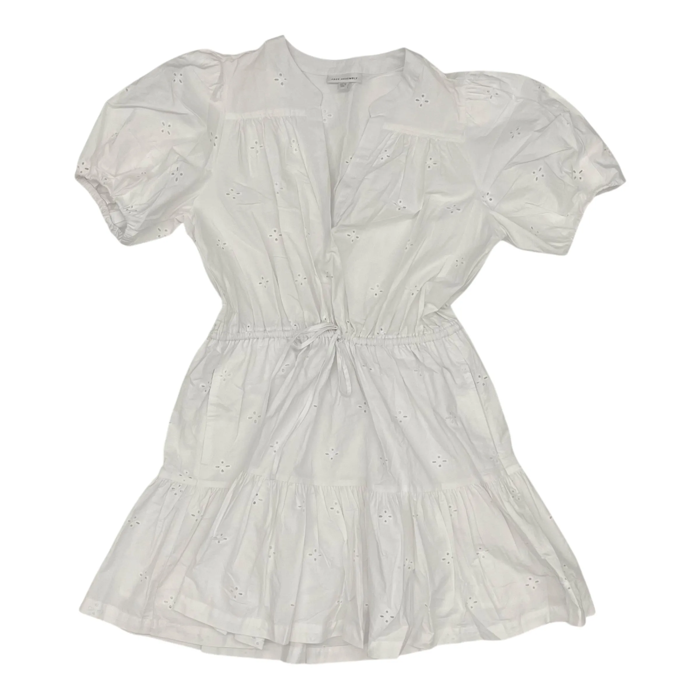 Dress Casual Short By Free Assembly In White, Size:L