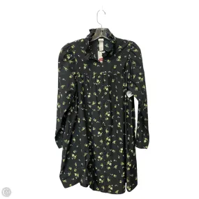 Dress Casual Short By H&m In Floral Print, Size: L
