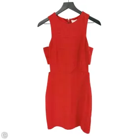Dress Casual Short By H&m In Red, Size: S