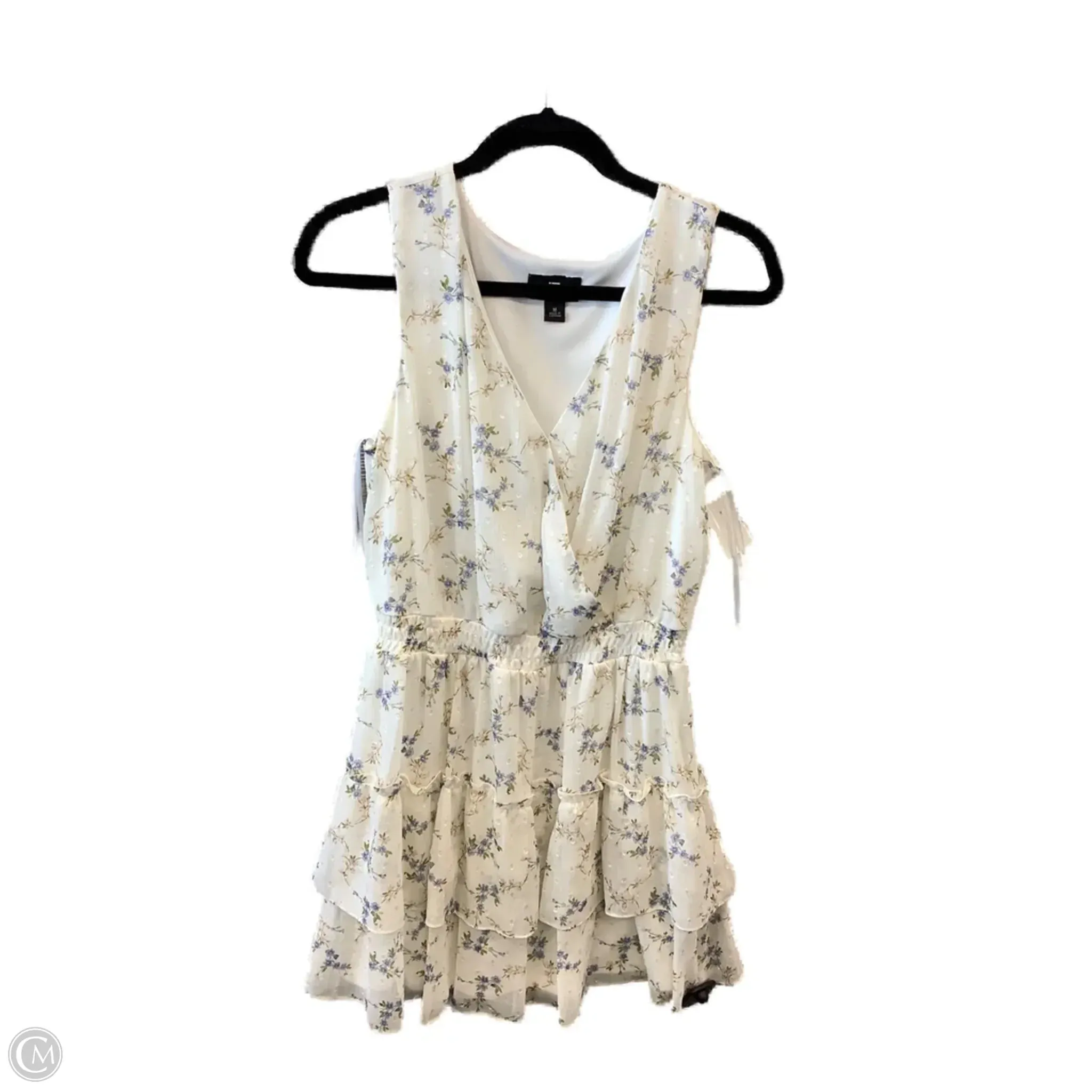 Dress Casual Short By Iz Byer In Floral Print, Size: M