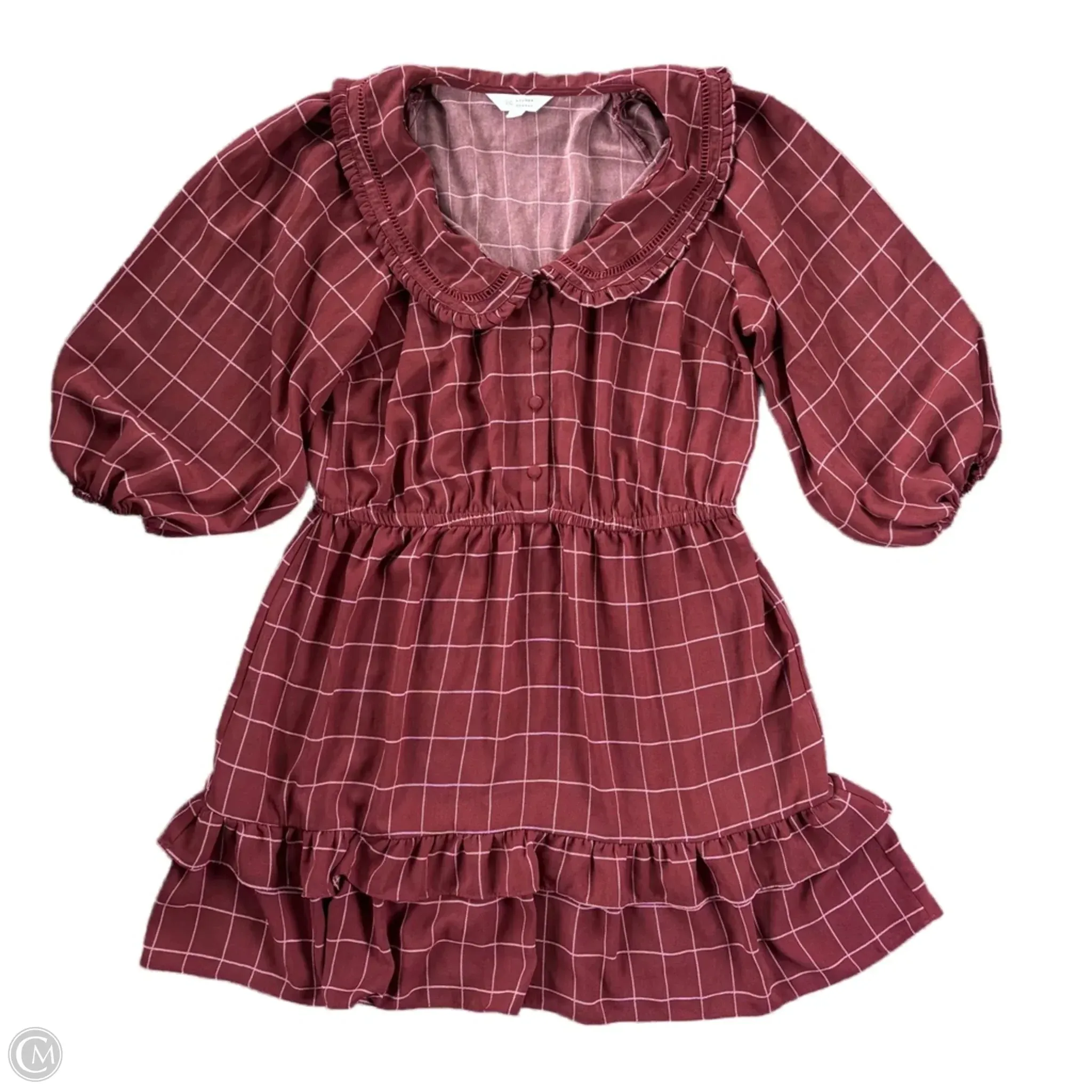 Dress Casual Short By Lc Lauren Conrad In Brown, Size: L
