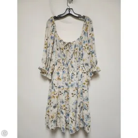 Dress Casual Short By Liberty Love In Floral Print, Size: 2x