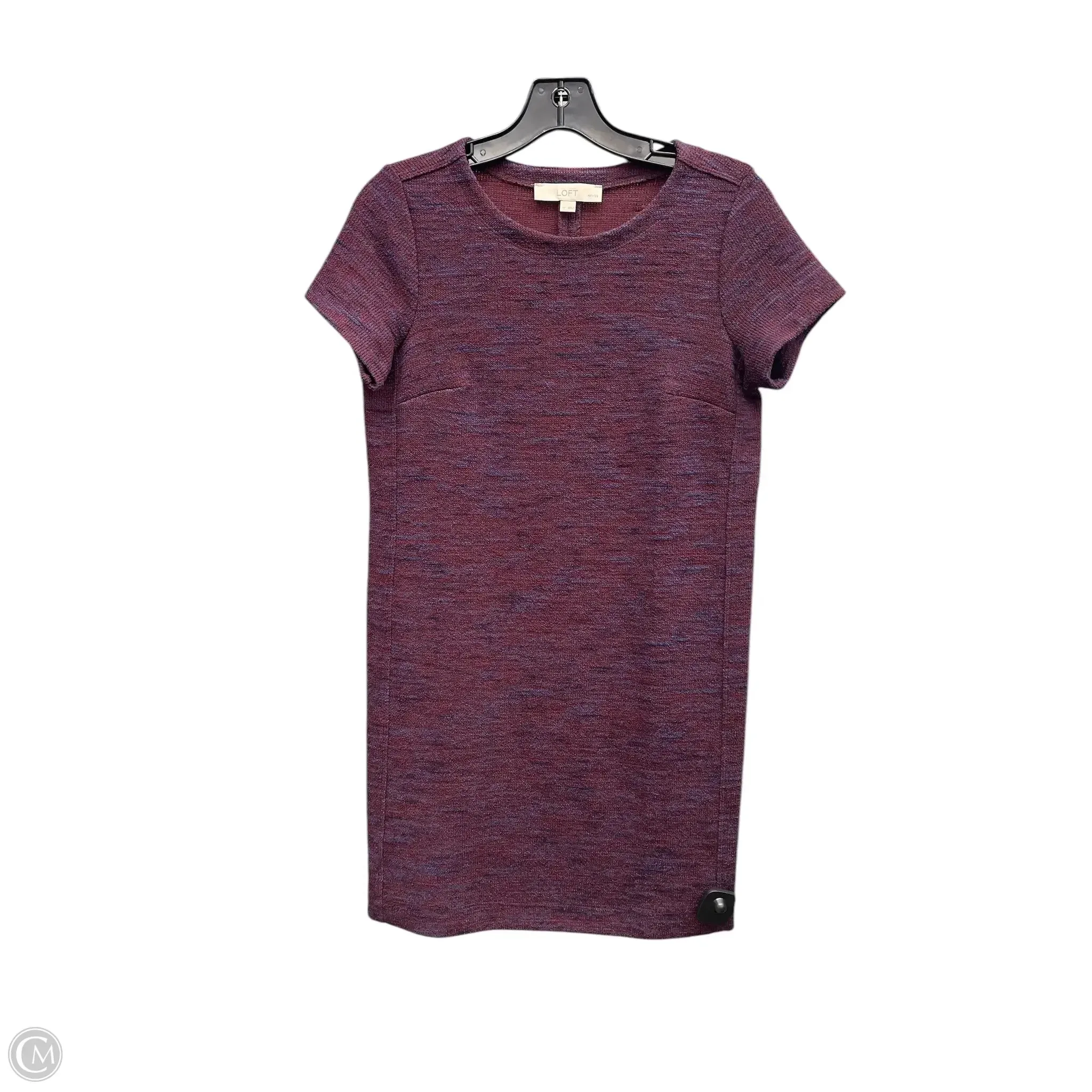 Dress Casual Short By Loft In Purple, Size: Sp