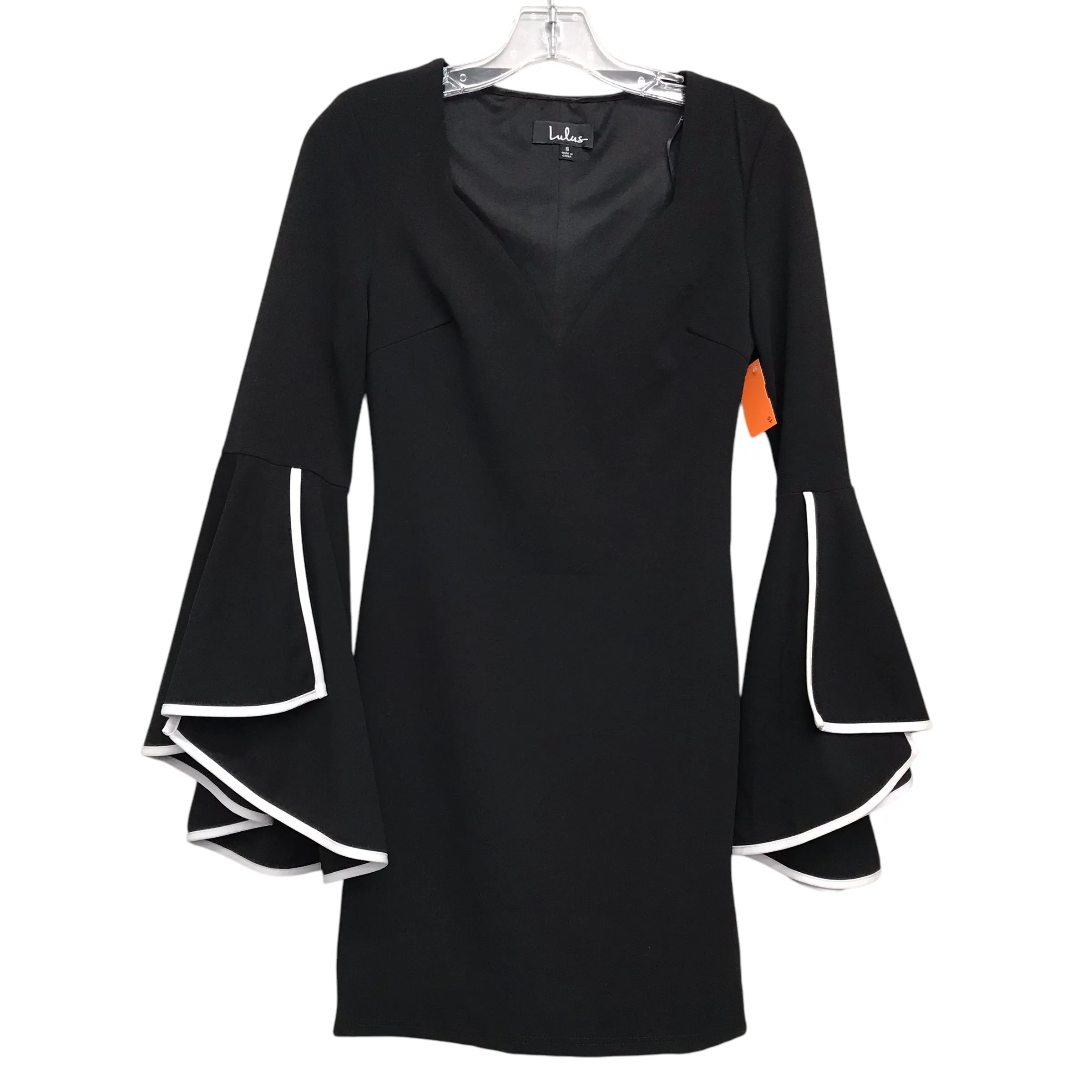 Dress Casual Short By Lulus In Black & White, Size:S