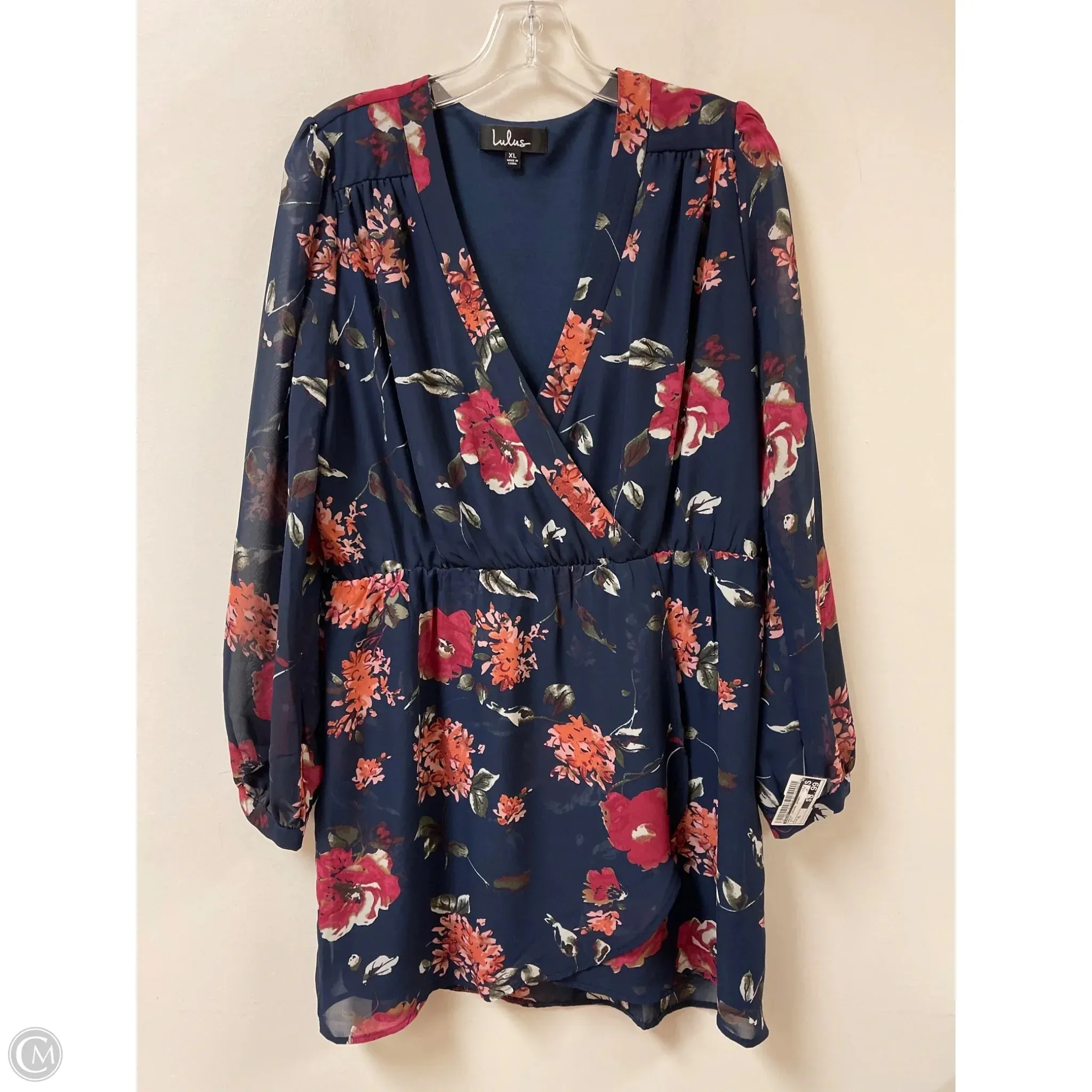 Dress Casual Short By Lulus In Navy, Size: Xl
