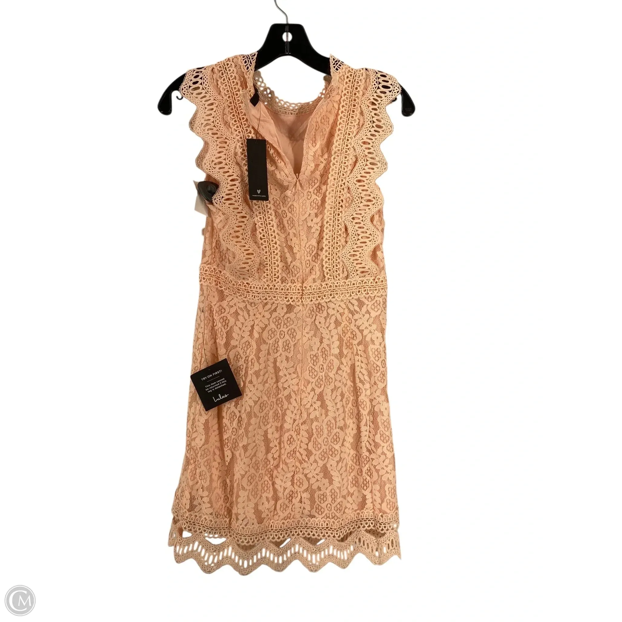 Dress Casual Short By Lulus In Pink, Size: S