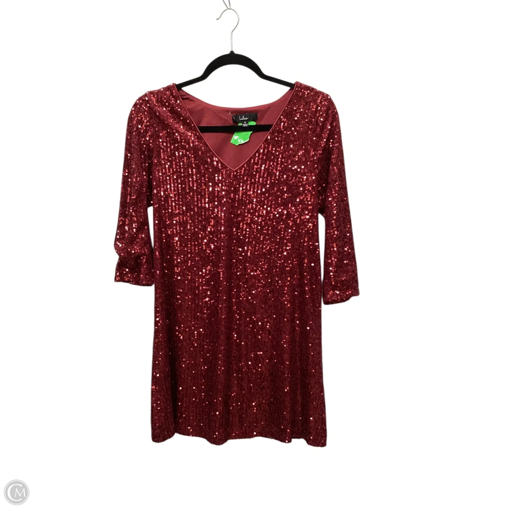 Dress Casual Short By Lulus In Red, Size: M