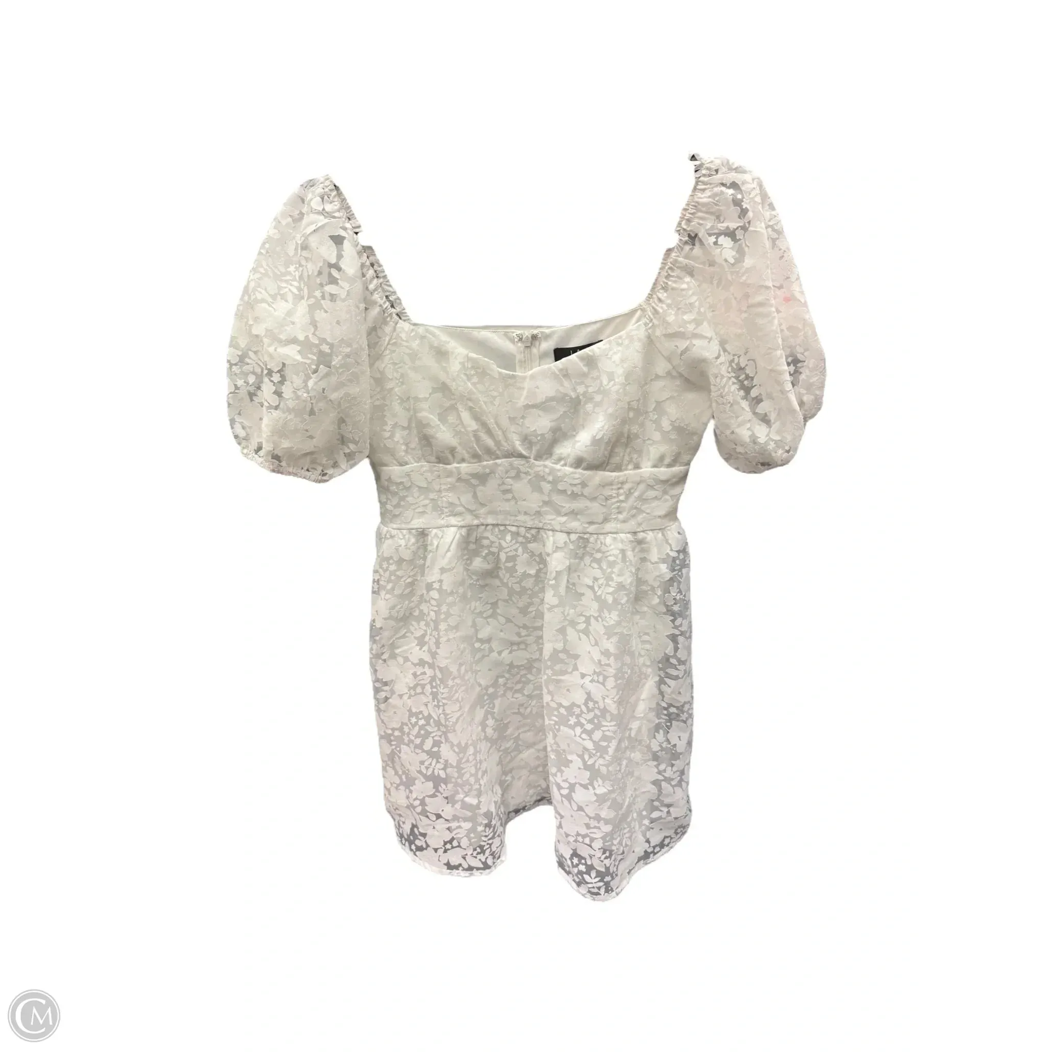 Dress Casual Short By Lulus In White, Size: L