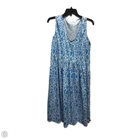 Dress Casual Short By Misslook In Blue & White, Size: L