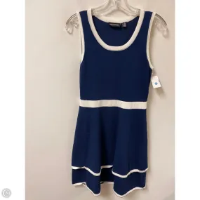 Dress Casual Short By Nina Leonard In Navy, Size: S