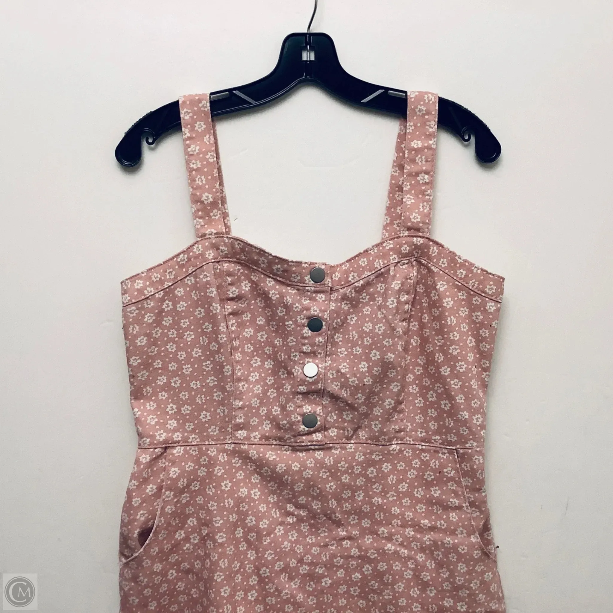 Dress Casual Short By No Boundaries In Pink, Size: L