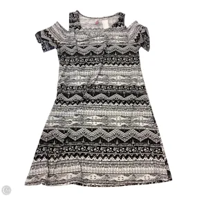 Dress Casual Short By No Boundaries In White & Black, Size: Xl