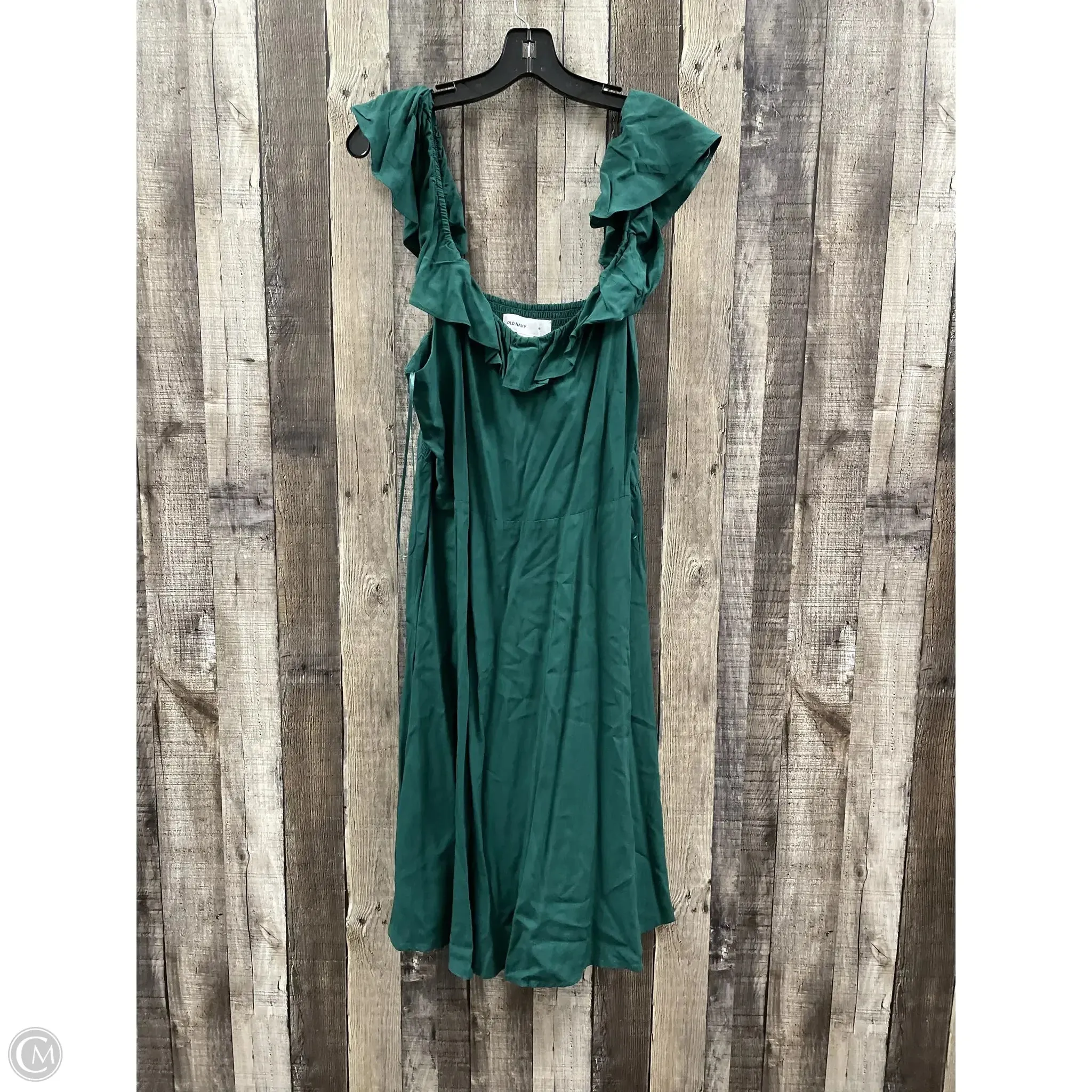 Dress Casual Short By Old Navy In Green, Size: Xxl