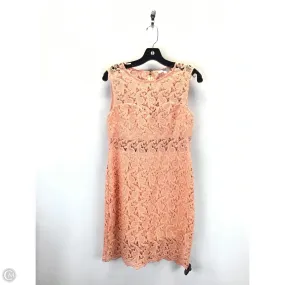 Dress Casual Short By Papaya In Peach, Size: L