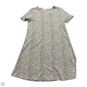 Dress Casual Short By Pink Lily In Tan, Size: S