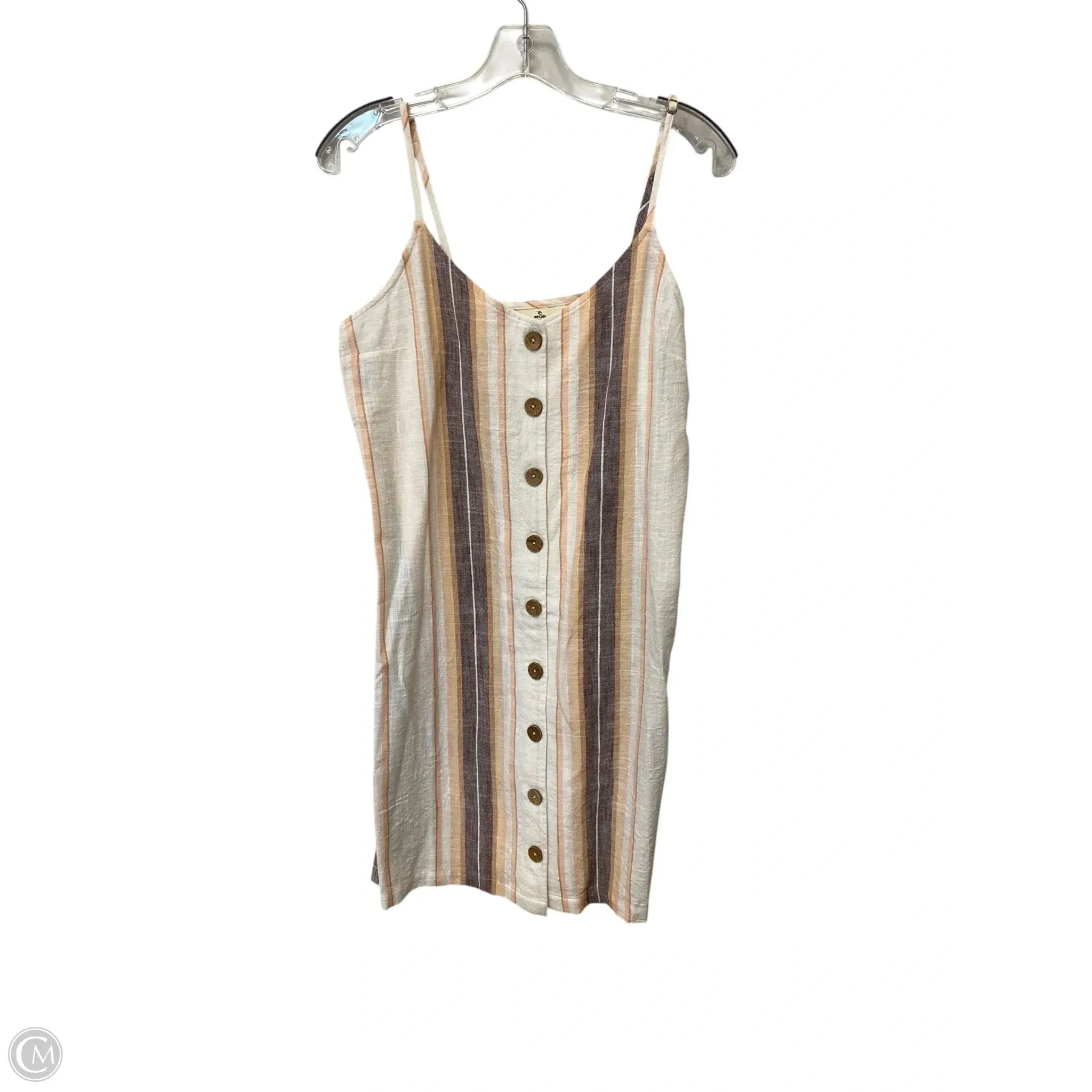 Dress Casual Short By Rip Curl In Striped Pattern, Size: M