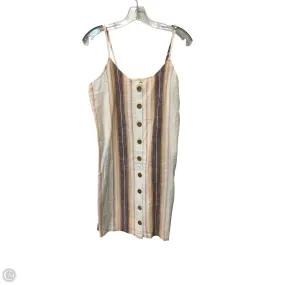 Dress Casual Short By Rip Curl In Striped Pattern, Size: M