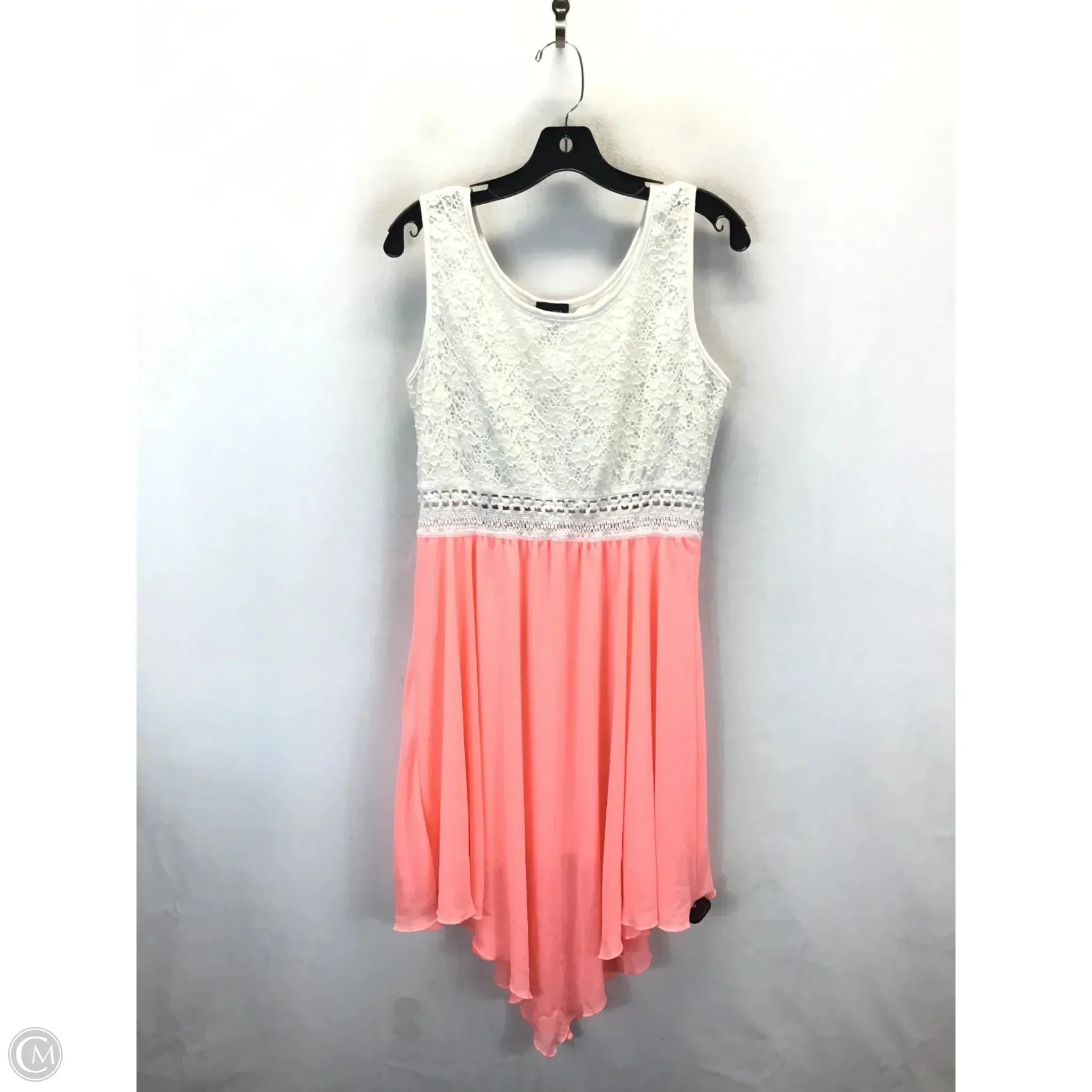 Dress Casual Short By Rue 21 In Peach, Size: Xl