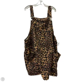 Dress Casual Short By Shein In Animal Print, Size: 3x