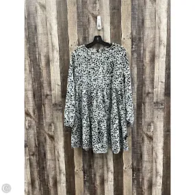Dress Casual Short By Shein In Black & Grey, Size: S