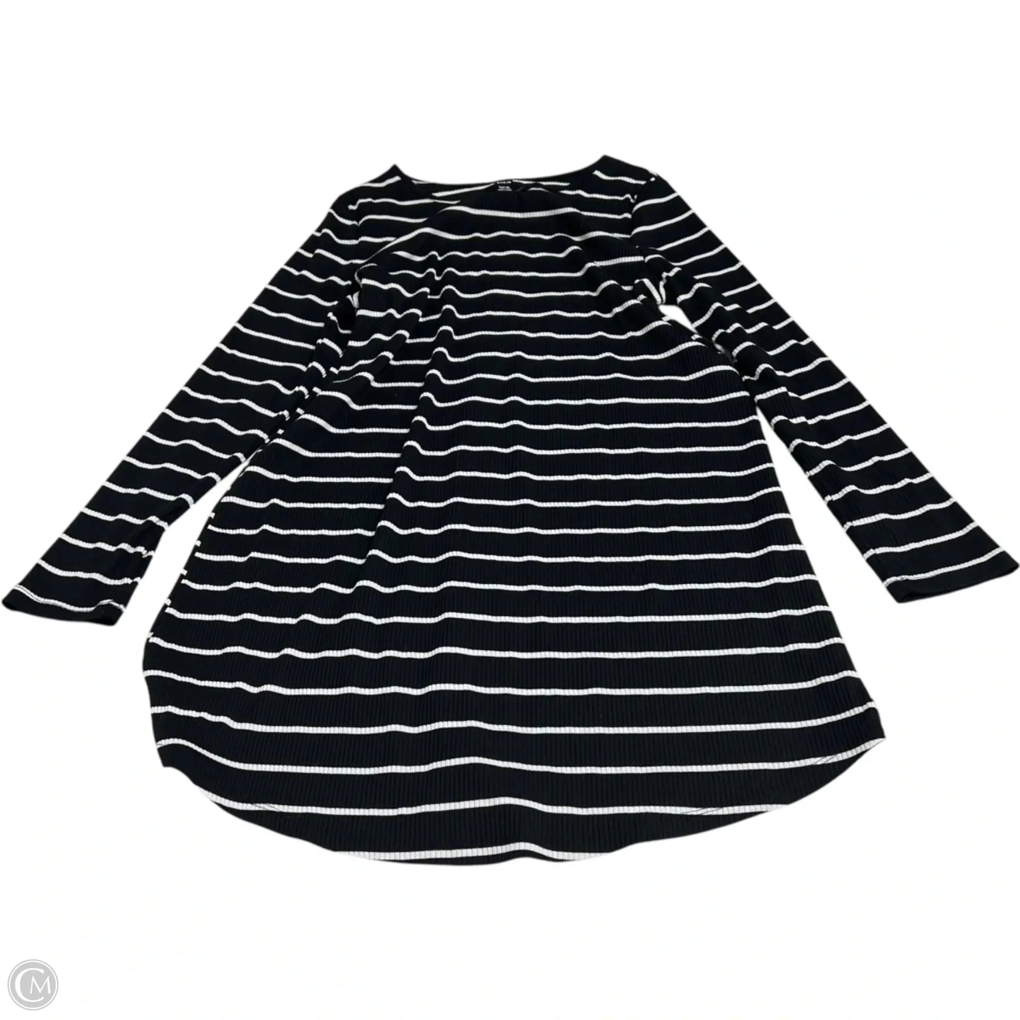 Dress Casual Short By Shein In Black & White, Size: Xl
