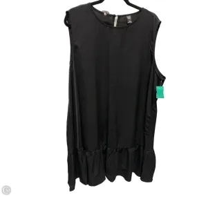 Dress Casual Short By Shein In Black, Size: 3x