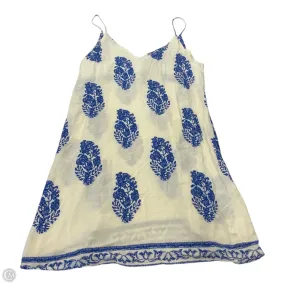 Dress Casual Short By Shein In Blue & Cream, Size: M