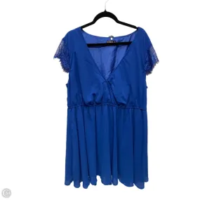 Dress Casual Short By Shein In Blue, Size: 3x