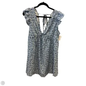 Dress Casual Short By Shein In Blue, Size: L