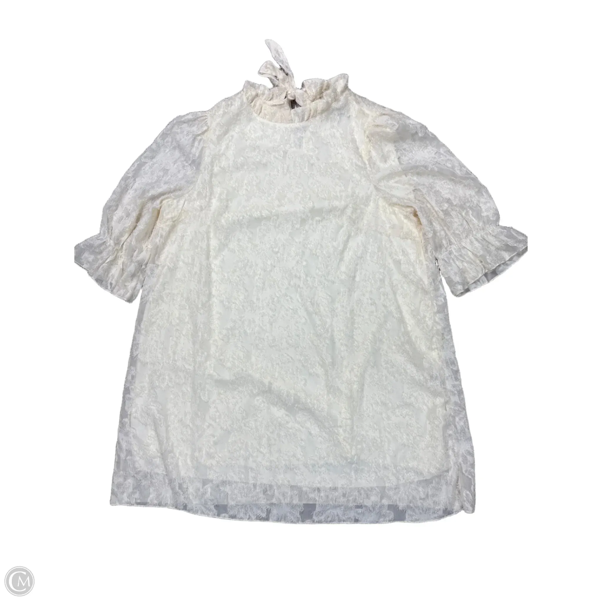 Dress Casual Short By Shein In Cream, Size: 1x