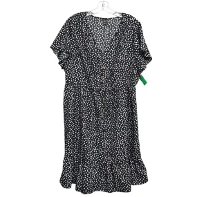 Dress Casual Short By Shein In Floral Print, Size:2X