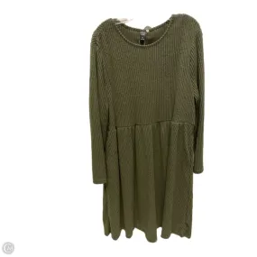 Dress Casual Short By Shein In Green, Size: 4x