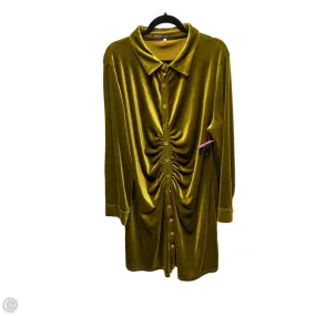 Dress Casual Short By Shein In Green, Size: 4x