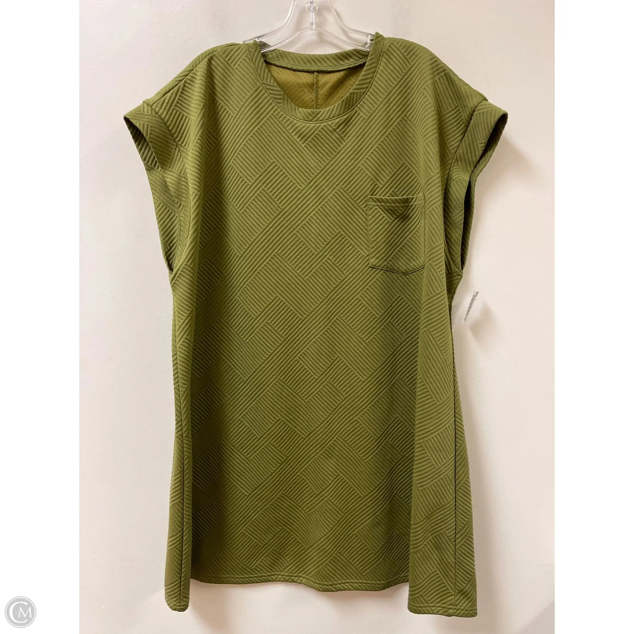 Dress Casual Short By Shein In Green, Size: 4x