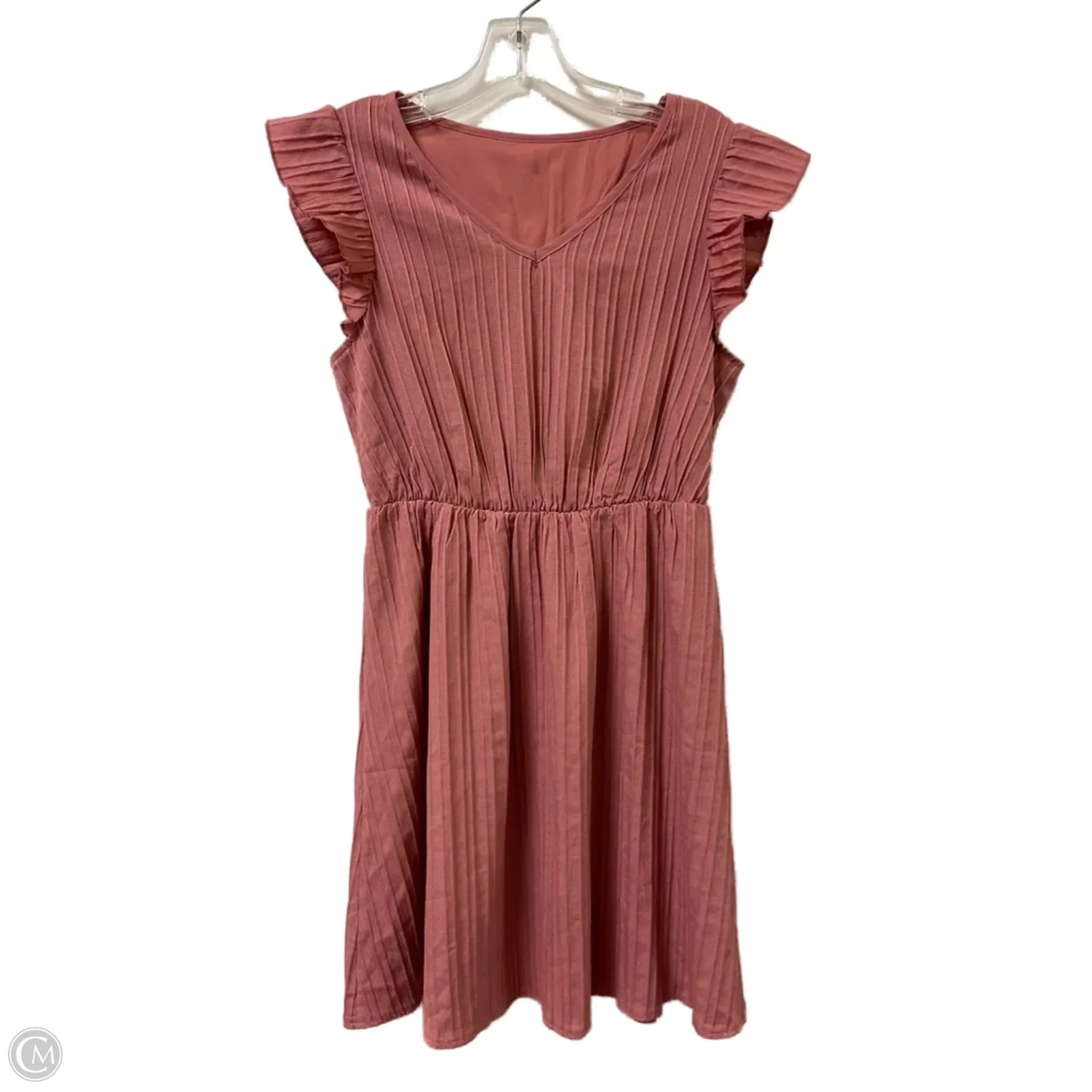 Dress Casual Short By Shein In Pink, Size: M