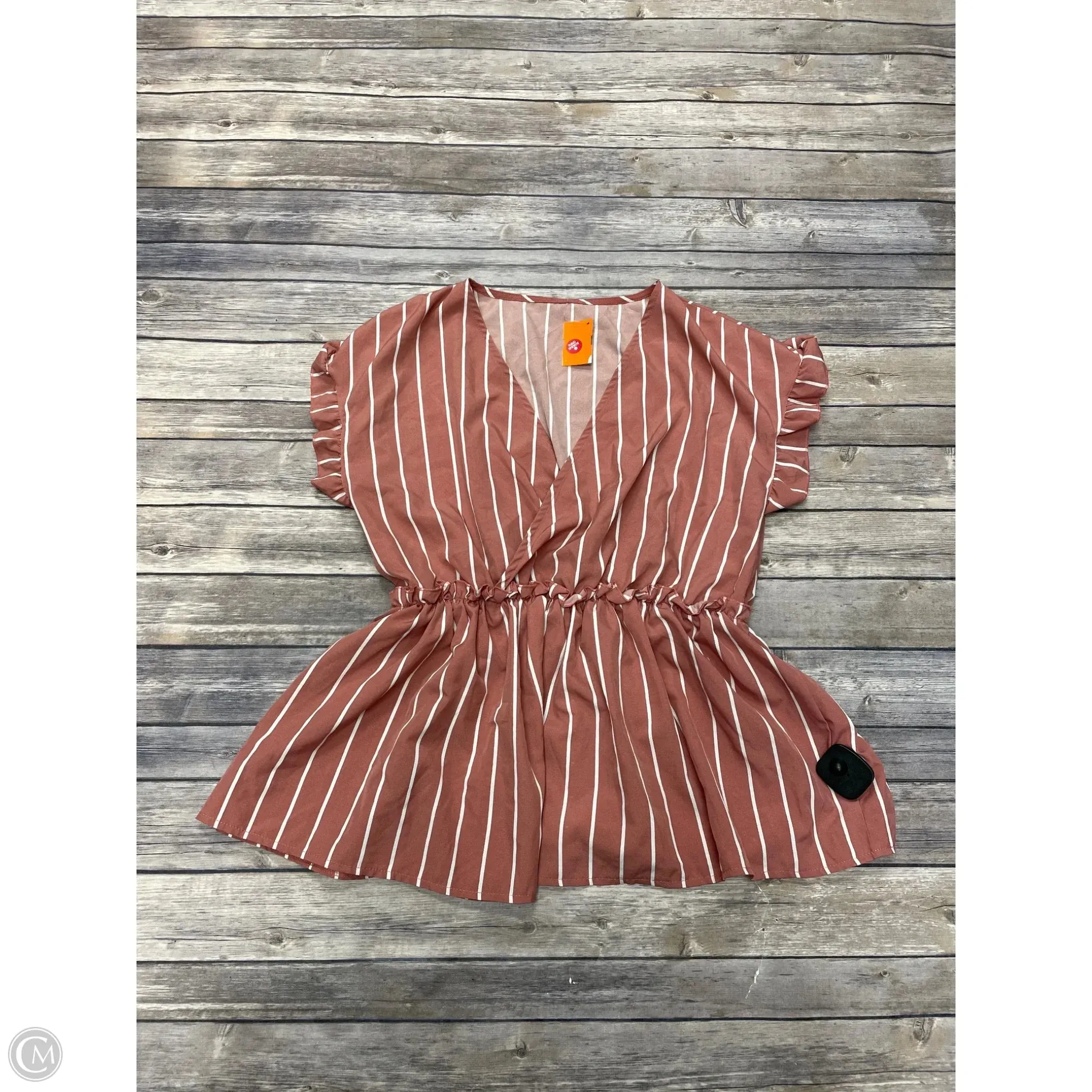 Dress Casual Short By Shein In Pink, Size: Xl