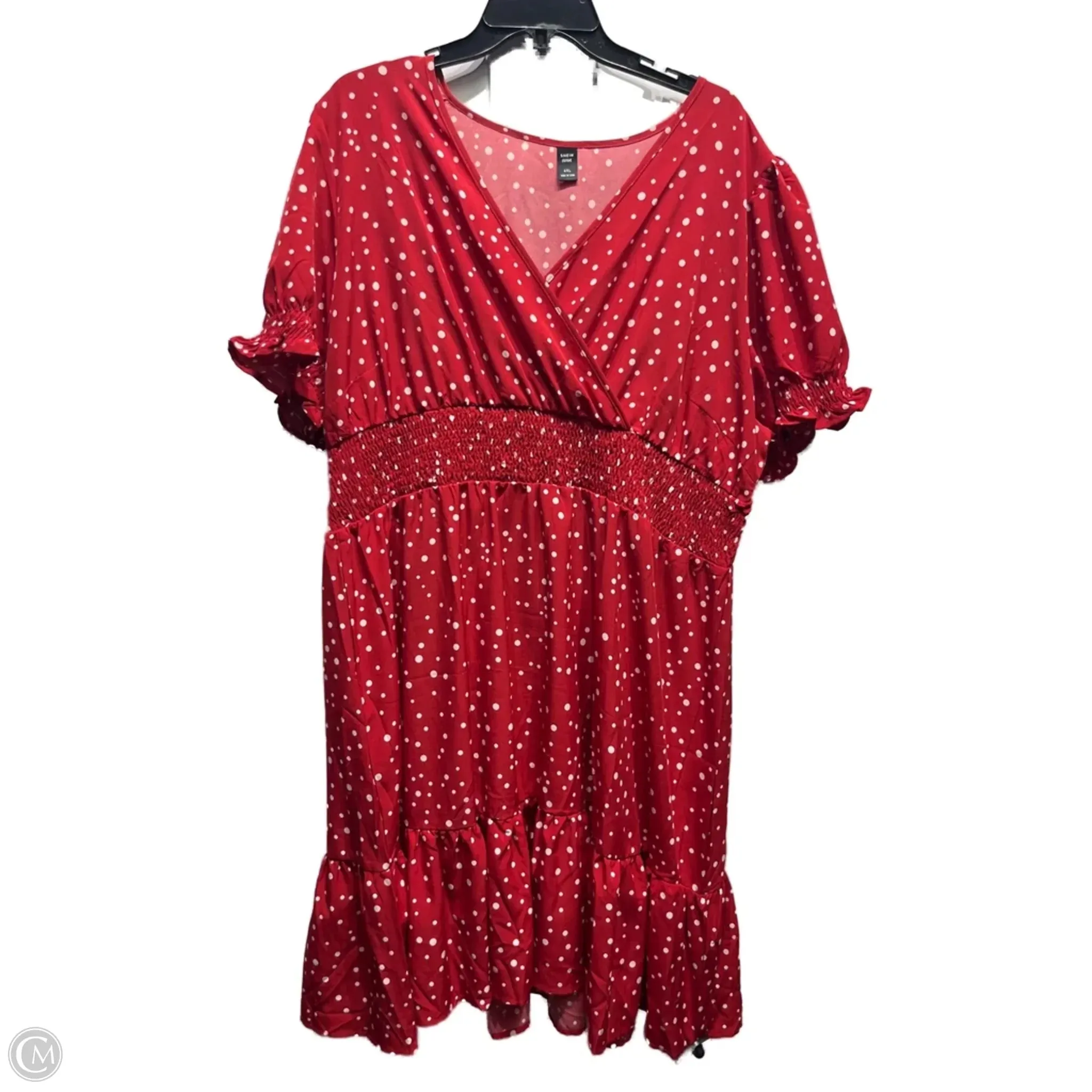 Dress Casual Short By Shein In Red, Size: 4x