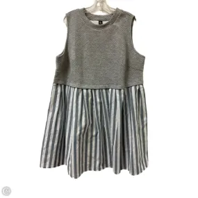 Dress Casual Short By Shein In Striped Pattern, Size: 2x