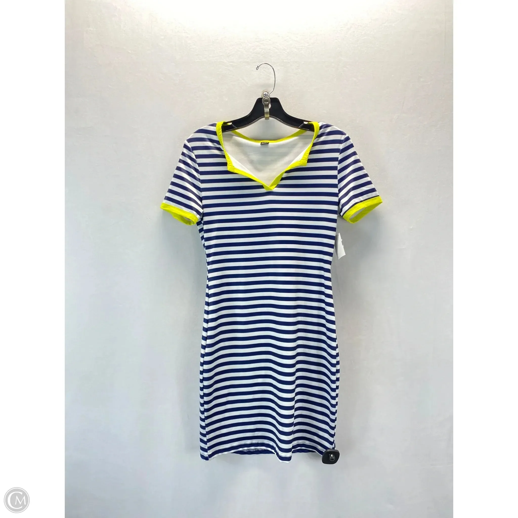 Dress Casual Short By Shein In Striped Pattern, Size: S