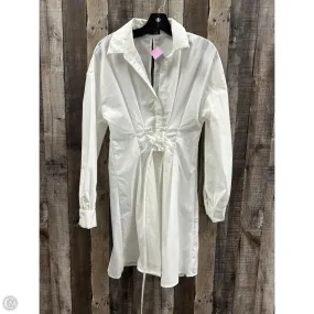 Dress Casual Short By Shein In White, Size: S