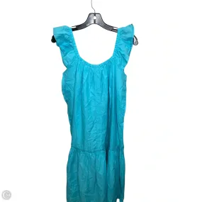 Dress Casual Short By Simply Southern In Aqua, Size: L