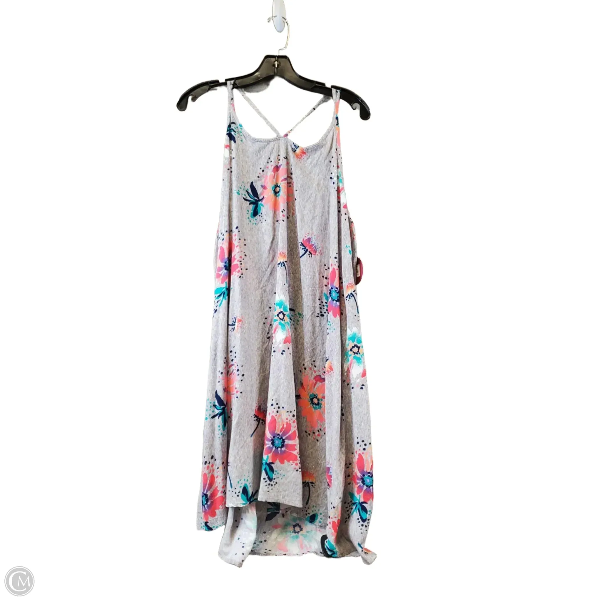 Dress Casual Short By So In Grey & Pink, Size: L